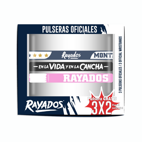 Pulsera Rayados 3x2 Pulsera Rayados 3x2