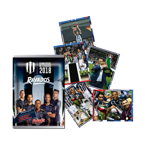 Estampa Individual - Álbum Oficial Rayados 2018 Estampa Individual - Álbum Oficial Rayados 2018