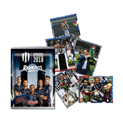 Sobre de Stickers - Álbum Oficial Rayados 2018 Sobre de Stickers - Álbum Oficial Rayados 2018