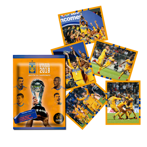 Estampa Individual - Álbum Oficial Tigres 2018 Estampa Individual - Álbum Oficial Tigres 2018