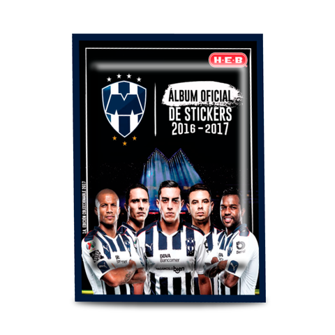 Sobre de Stickers - Álbum Oficial Rayados 2017 Sobre de Stickers - Álbum Oficial Rayados 2017