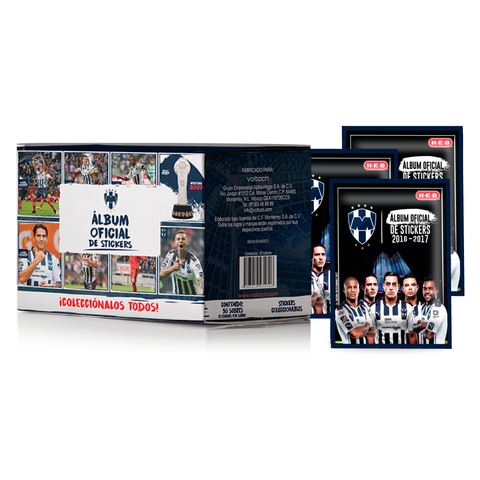 Caja Llena Fácil - Álbum Oficial Rayados 2017 Caja Llena Fácil - Álbum Oficial Rayados 2017