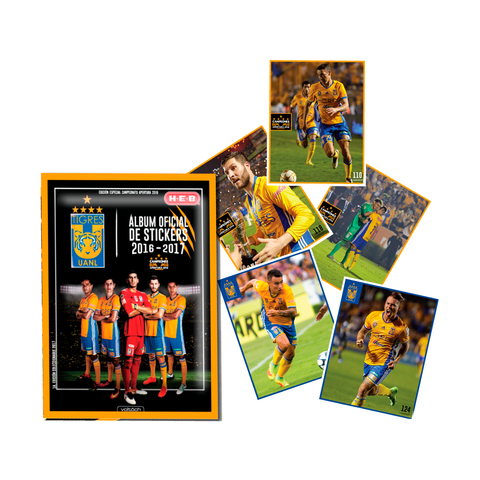 Sobre de Stickers - Álbum Oficial Tigres 2017 Sobre de Stickers - Álbum Oficial Tigres 2017