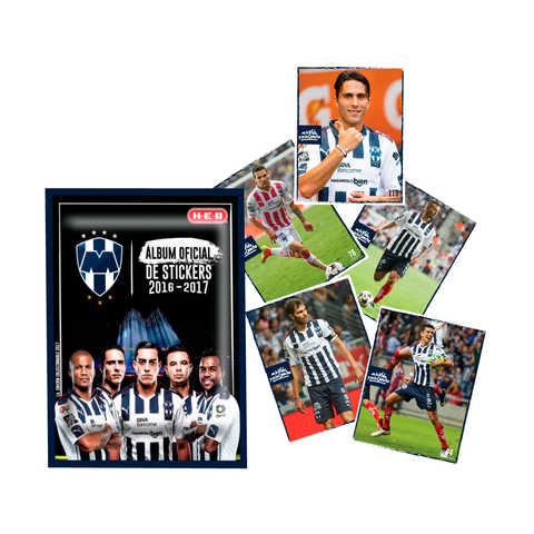 Sobre de Stickers - Álbum Oficial Rayados 2017 Sobre de Stickers - Álbum Oficial Rayados 2017