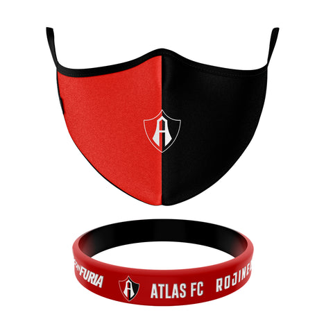 Cubrebocas + Pulsera Atlas Oficial Cubrebocas + Pulsera Atlas Oficial