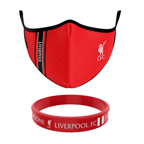 Cubrebocas + Pulsera Liverpool Oficial Cubrebocas + Pulsera Liverpool Oficial