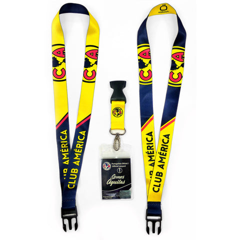 Portagafete América Oficial (Doble vista) Portagafete América Oficial (Doble vista)