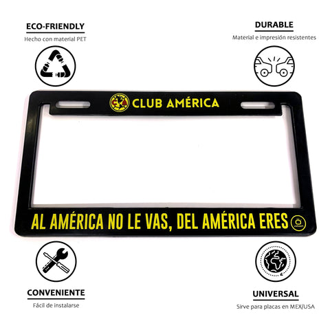 Portaplacas Oficial Club América